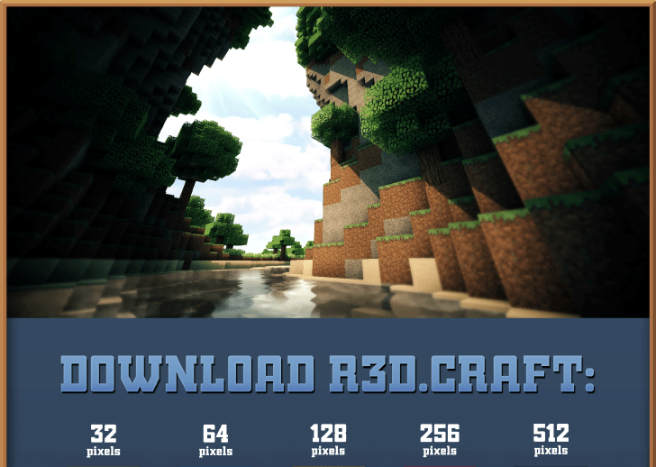 R3D CRAFT Default Realism [512x][1.5.1]