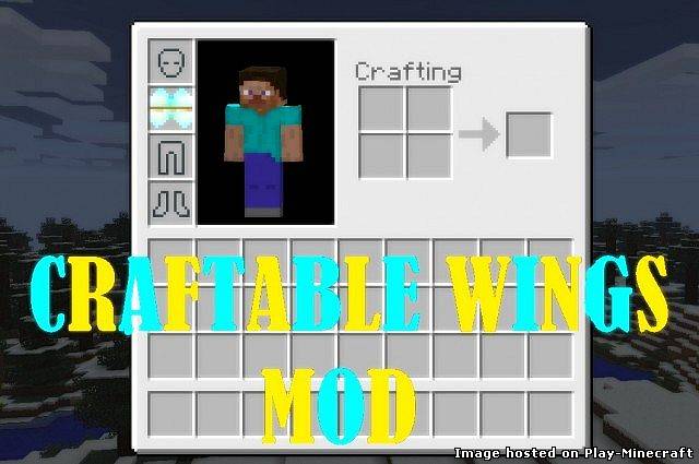 Craftable Wings Mod [1.5.2]