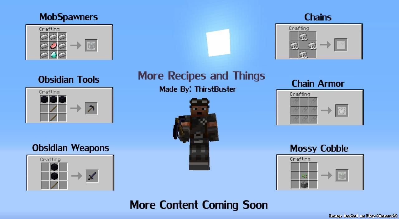 More Recipes and Things! [1.5.2]