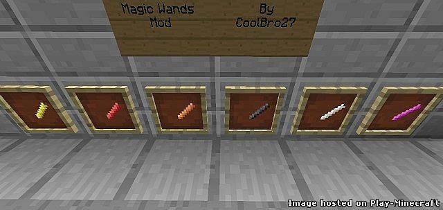 Magic Wands Mod [1.5.2]