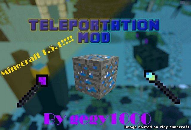 Teleportation mod [1.6.2]