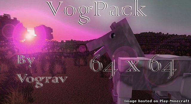 Vogpack HD ResourcePack [1.6.2] [64x]