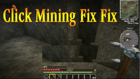 Click Mining Fix Fix Mod [1.5.2]