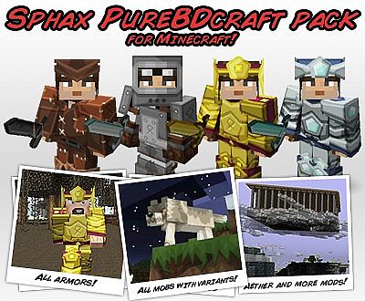 Sphax PureBDCraft [32x] [1.5.2]