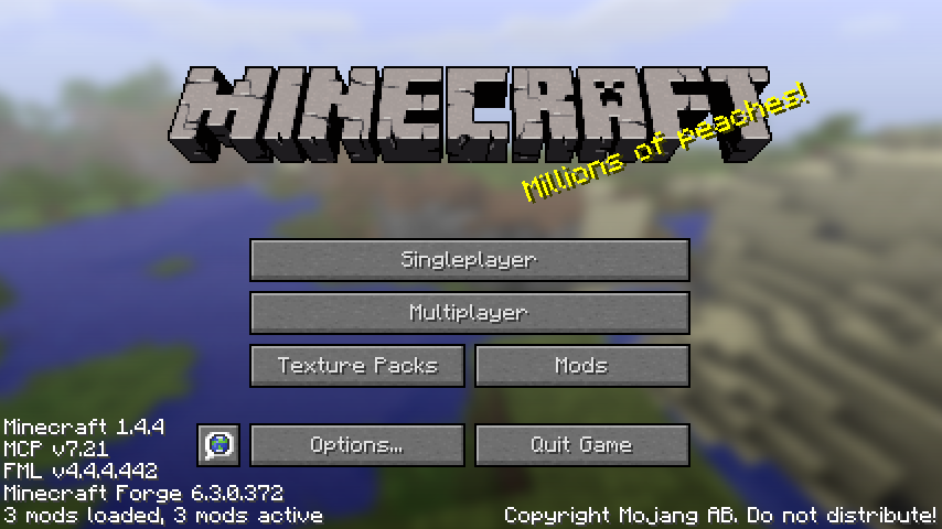 Minecraft Forge v6.3.0.372 для Minecraft [1.4.4]