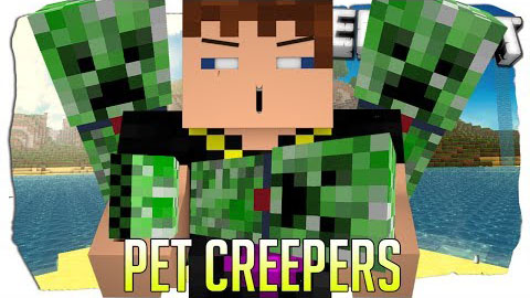 Мод Tameable (Pet) Creepers [1.7.2]