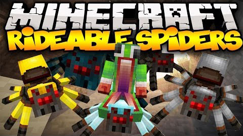 Мод Rideable Spiders [1.7.2]