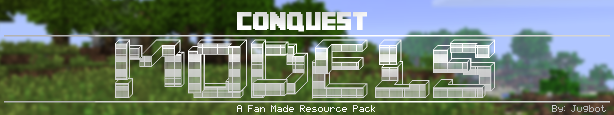 Ресурспак Conquest Models Pack Addon [1.7.10] [16x]