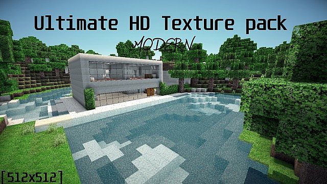 Текстур пак Ultimate HD Modern [1.5.2] [512x]