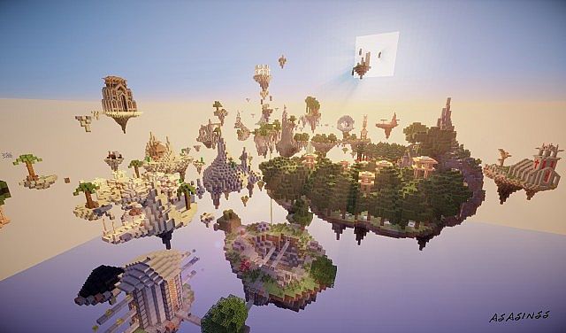 Карта SkyPvP World