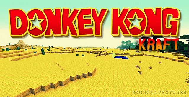 Текстур пак Donkey Kong Kraft [1.5.2] [16x]