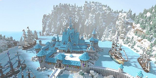 Карта Arendelle Frozen