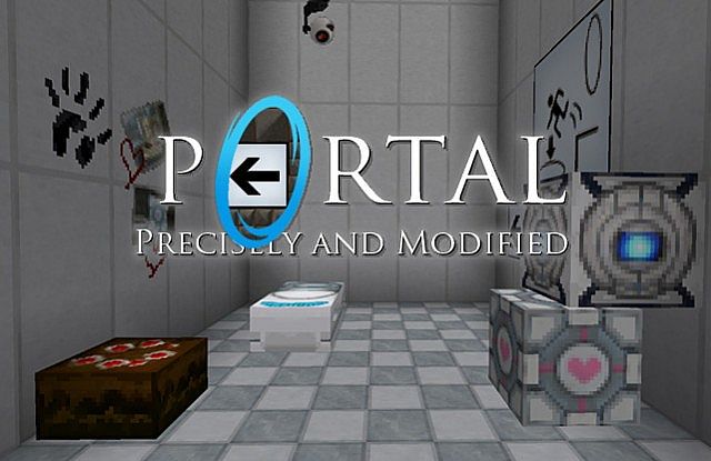 Текстур пак Precisely Portal and Modified Portal [1.5.2] [16x]