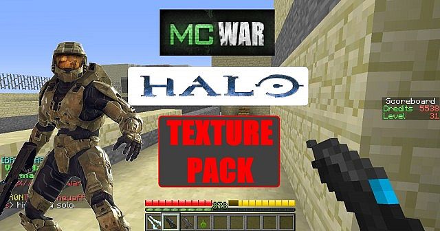 Ресурспак Halo MC – WAR [1.8/1.7.10] [16x]