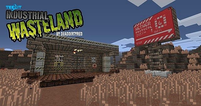 Industrial Wasteland for Tekkit [1.8] [16x]