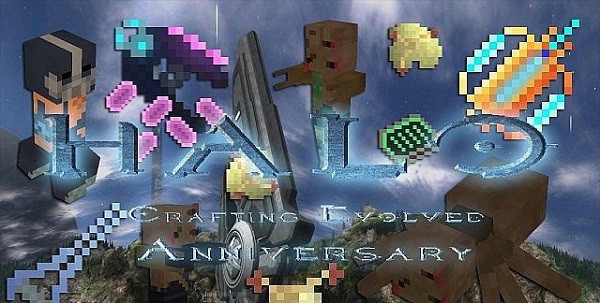 Halo: Crafting Evolved Anniversary [1.8] [16x]