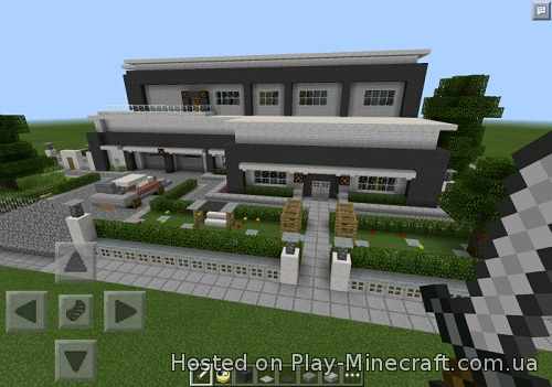 Redstone Powered Modern House