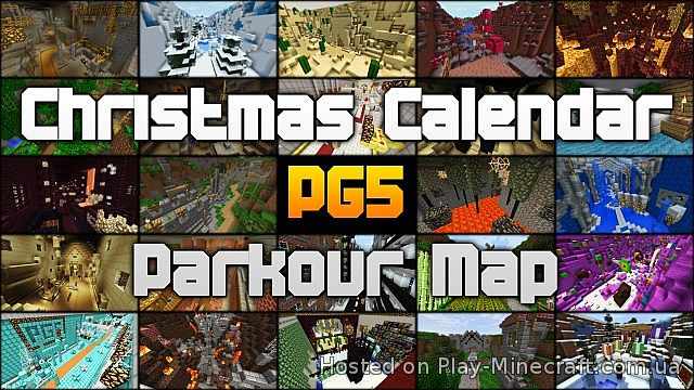 Parkour Map v1.1 - Christmas Calendar