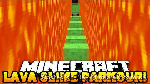 Lava and Slime Parkour