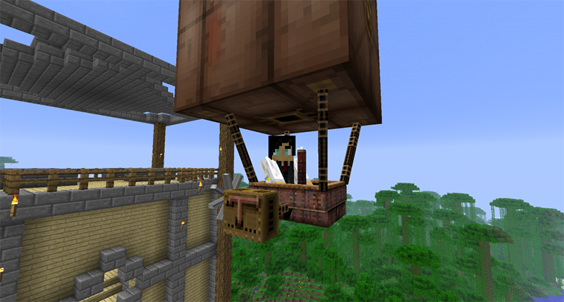 Steampunk Airships для Minecraft 1.4.7