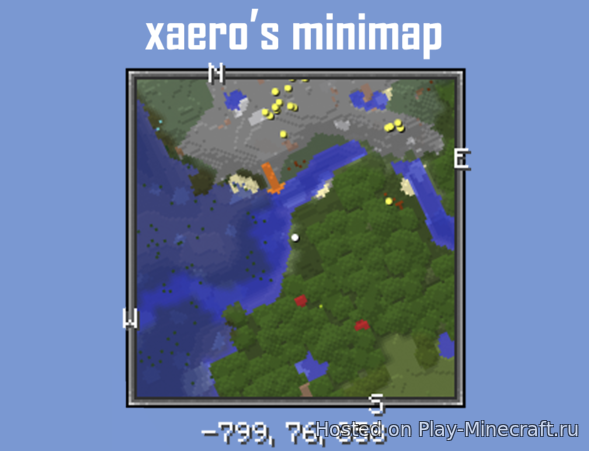 Xaero’s Minimap (1.12.2)