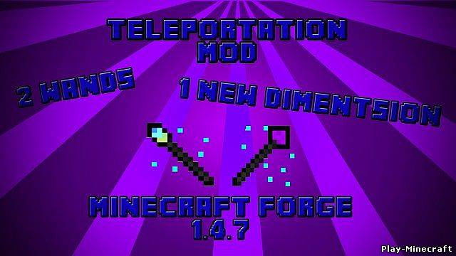 Teleportation mod [1.4.7]